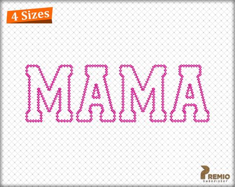 Mama Embroidery, Arched Design, Design Mom, Applique Embroidery, Applique Embroidery Designs, Vinyl Designs, Machine Embroidery Design, Embroidery Applique, Embroidery Files