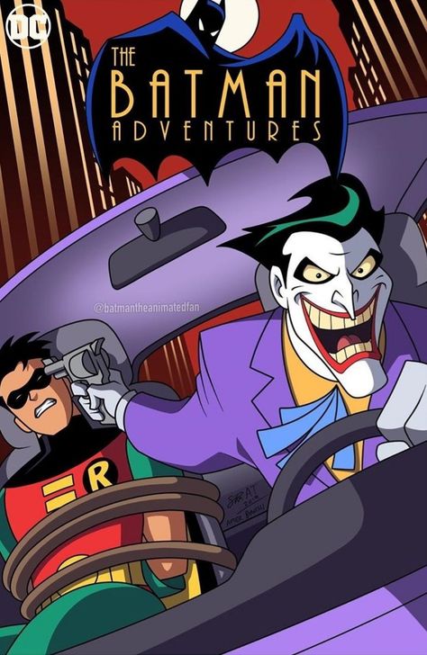 The Batman Adventures The New Batman Adventures Joker, Joker Animated Series, Joker Cartoon, Batman Adventures, Batman Cartoon, Batman Animated, Joker Drawings, Joker Poster, The New Batman