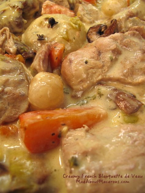 White Sauce Recipe, Veal Stew, Veal Recipes, Family Dishes, Regions Of France, Classic French Dishes, French Lifestyle, French Dishes, Favorite Cookbooks