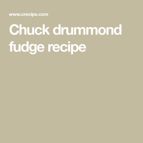 Chuck drummond fudge recipe Chuck Drummond Fudge Recipe, Cherry Limeade Recipe, Pork Ribs Grilled, Fudge Cake Recipe, Limeade Recipe, Healthy Chocolate Cake, Fudge Bars, Peanut Butter Ice Cream, Fudge Frosting