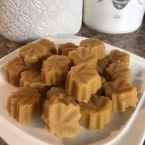 Pure Maple Candy Recipe | Allrecipes Maple Candy Recipe, Maple Syrup Candy, Maple Sugar Candy, Quick And Easy Sweet Treats, Maple Candy, Sees Candies, Cream Candy, Beautiful Shapes, Maple Sugar