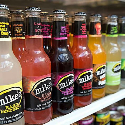 Mike's Hard Lemonade Mikes Hard Lemonade Aesthetic, Mikes Lemonade, Lemonade Wedding, Mikes Hard Lemonade, Sleeping Beauty Wedding, Mikes Hard, Hard Lemonade, Fun Drinks Alcohol, Party Drinks Alcohol