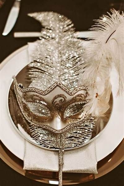 formal masquerade ball decorations - Masquerade Ball Decorations Ideas – Amazing Decor Ideas Sweet 16 Masquerade Party, Masquerade Party Decorations, Masquerade Ball Party, Masquerade Theme, Masquerade Wedding, Holiday Party Themes, Tafel Decor, 1920s Wedding, Quinceanera Themes