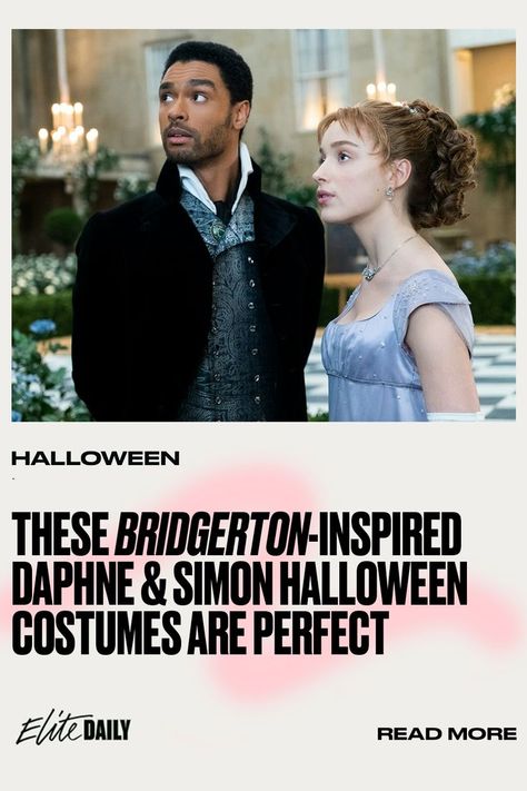 Bridgerton Couple Costume, Bridgerton Costumes Diy, Bridgerton Costumes Halloween, Bridgerton Simon And Daphne, Bridgerton Halloween Costume, Daphne Simon, Daphne Halloween Costume, Daphne And Simon, Bridgerton Costumes