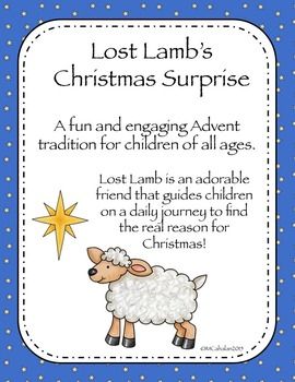 Shepherd Crafts For Kids Christmas, Shepherd Ornament For Kids, Advent For Kids Christian, Jesse Tree Lion And Lamb Ornament, Shelf Alternative, Jesus Storybook Bible Advent, Lost Lamb, Advent Scripture, Christmas Lamb