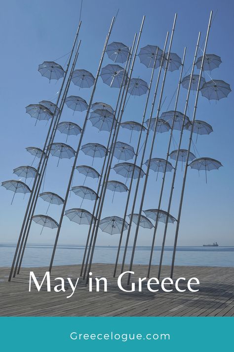 May marks the beginning of the tourist season in Greece, but prices are still quite low, while the weather can even be hot! The restaurants and hotels are opened on all islands and the ferries and flights increase schedules. Weather in Greece in May On mainland the weather is warm and sometimes even hot, while… Greece In May, Greece Vacation, Service Trip, Thessaloniki, Beach Time, Greek Island, Archaeological Site, Big Island, Greece Travel