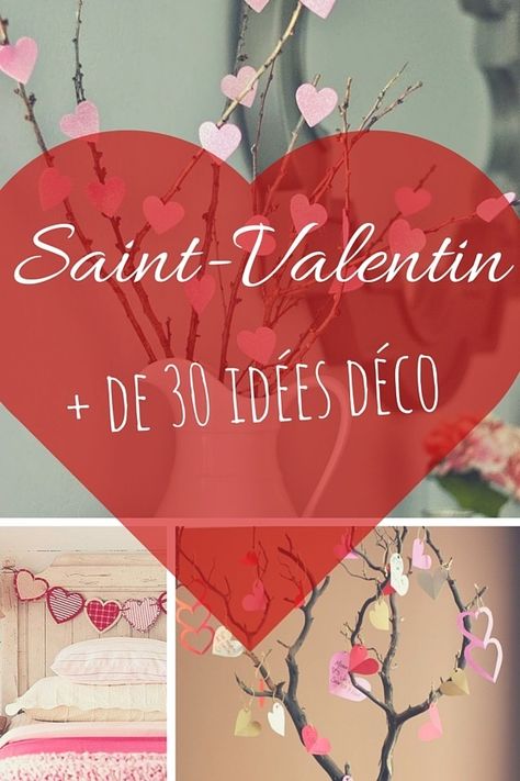 Deco St Valentin : + de 30 Idées de Décoration pour Une Saint Valentin Inoubliable http://www.homelisty.com/deco-st-valentin/ Deco Table Saint Valentin, Deco Saint Valentin Decoration, Saint Valentin Decoration, Idee St Valentin, Diy St Valentin, Message Saint Valentin, Fall Shirts Vinyl, Décoration Diy, St Valentines Day