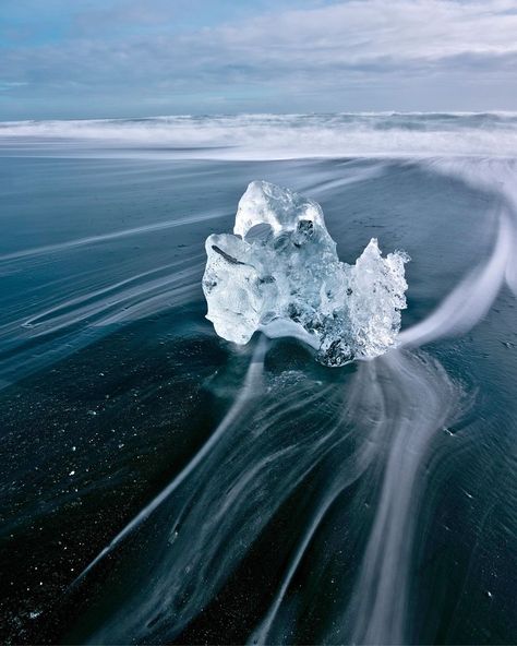 Diamond Beach, Iceland Iceland Diamond Beach, Iceland Aesthetic, Diamond Beach Iceland, Diamond Beach, Iceland, Travel Destinations, Natural Beauty, Travel, Beauty