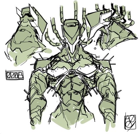 Cyborgs Art, Evangelion Art, Mechanical Art, Monster Concept Art, Concept Art Drawing, Robot Art, Robots Concept, Robot Concept Art, Creature Concept Art