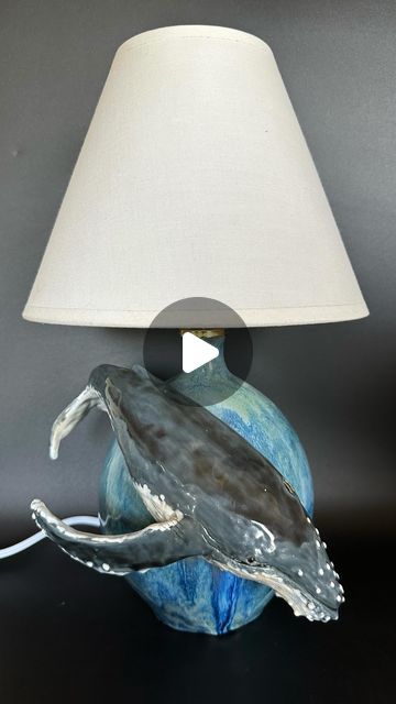 Ansley Bunger on Instagram: "Humpback whale lamp results!! 😍 #art #instagood #instagram #reels #trending #viral" Whale Lamp, Humpback Whale, Instagram Reels, Ceramics, On Instagram, Instagram, Art