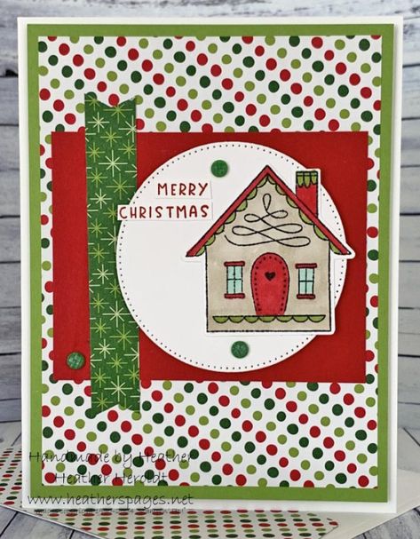 Humble Home by Gadabout - Cards and Paper Crafts at Splitcoaststampers Humble Home, Create Christmas Cards, Homemade Christmas Cards, Stampin Up Christmas Cards, Fall Mini, Get Well Gifts, Stampin Up Christmas, Holiday Paper, Christmas Cards To Make