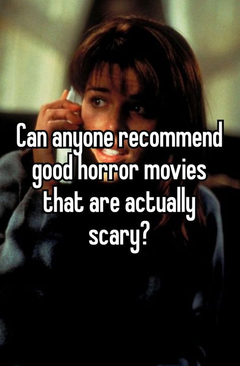 Horror Movies Whisper, Horror Movie Whisper, Movie Whisper, Whisper In Your Ear, Best Horror Movies, Scary Movie, Best Horrors, Scary Movies, Horror Movie