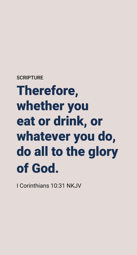 God’s servants are admonished to “do all things for God’s glory.” (1Co 10:31) God’s glory is made manifest through the honor or praise that is given him. One’s conduct can cause others to ‘give glory to God.’ (Mt 5:16; 1Pe 2:12) Christians who truly respond to Jehovah’s direction are “transformed . . . from glory to glory,” continually making progress in reflecting God’s glory. (2Co 3:18) All For Gods Glory, Do It All For The Glory Of God, Shekinah Glory Of God, From Glory To Glory, Glory To Glory, Shekinah Glory, Glory To God, Glory Of God, Branding Inspo