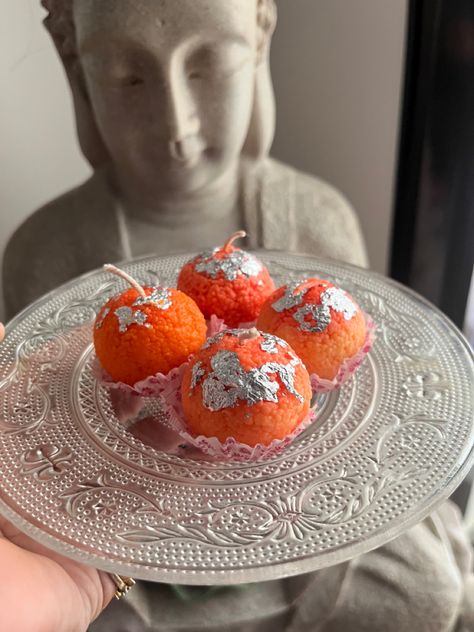 Handpoured Scented Candles looks like motichoor laddoo Laddoo Candle, Bts Korea, Etsy Candles, Candle Making, Hand Poured, Independence Day, Scented Candles, Gift Ideas, Candles