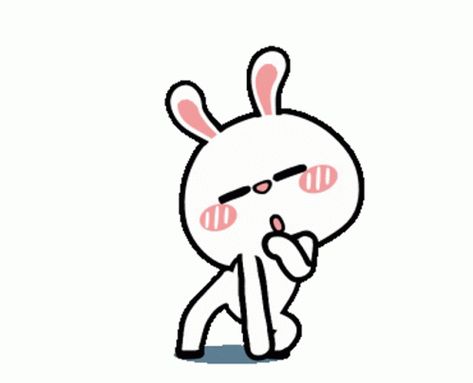 Dancing Bunny GIF - Dancing Bunny OhYeah - Discover & Share GIFs Dancing Bunny, Dance Gif, Dancing King, School Quotes Funny, Dancing Gif, Line Line, Music Stickers, Cute Cartoon Characters