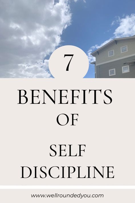 These benefits of self discipline are so helpful in understanding why its important! The Power Of Discipline, Good Time Management, What Is Self, Cleaning Day, Self Discipline, Positive Outlook, Improve Health, Healthy Options, Going To The Gym