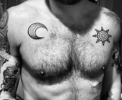 Tattoo On Face, To The Moon And Back Tattoo, Boys Tattoo, Tattoo Sonne, Small Symbol Tattoos, Moon Sun Tattoo, Sun Tattoo Designs, Tattoo Moon, Moon Tattoo Designs