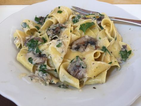 Pasta with Truffle Mascarpone Cream Sauce Cream Sauce For Pasta, Truffle Cream Sauce, Italian Truffles, Sauce For Pasta, Truffle Cream, Cream Sauce Pasta, Mascarpone Cream, Truffle Oil, Cream Sauce