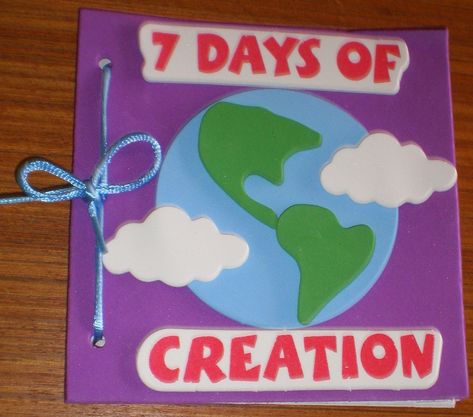 Creation Coloring Pages, 7 Days Of Creation, Creation Bible, Christian Preschool, Mobile Craft, Book Craft, Bible Story Crafts, Days Of Creation, Sunday School Crafts For Kids