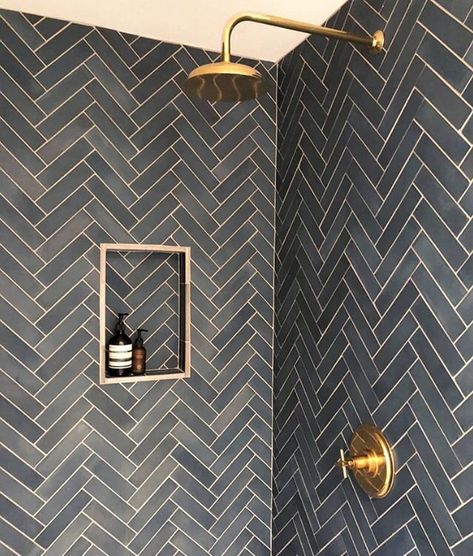 Cle Tile, Bad Inspiration, Herringbone Tile, Boys Bathroom, Basement Bathroom, Bathroom Redo, House Bathroom, Bath Remodel, Beautiful Bathrooms