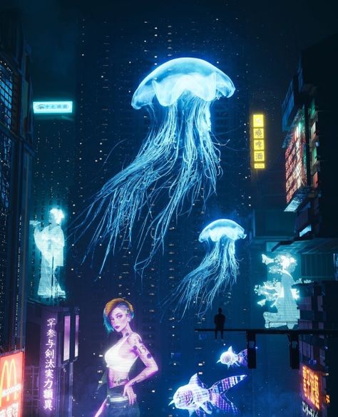 Cyberpunk 2077 Scenery, Futuristic Architecture Future City, Neon Cyberpunk, Futuristic Aesthetic, Under The Ocean, Cyberpunk Aesthetic, Cyberpunk City, Brand Campaign, Hail Mary