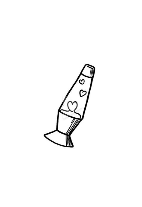 Tiny Lava Lamp Tattoo, Lava Lamp Heart Tattoo, Doodle Patchwork Tattoo, Heart Lava Lamp Tattoo, How To Draw A Lava Lamp, Small Lava Lamp Tattoo, Lava Lamp Tattoo Design, Lava Lamp Doodle, Lava Lamp Tattoo Simple