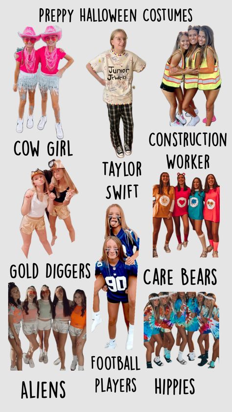 Cute Easy Halloween Costumes, Fun Halloween Outfits, Halloween Costume Ideas Women, Trio Halloween Costume, Women Halloween Costume Ideas, Halloween Duos, Costume Ideas Women, Cute Group Halloween Costumes, Halloween Costume Ideas For Women