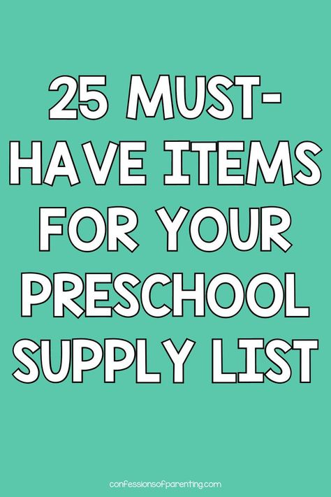 Discover the ultimate preschool supply list for a fun and engaging learning experience! Equip your little one for success. Preschool Supply List, Starting Preschool, Arabian Wedding, Preschool Supplies, Preschool Prep, Back To School Hacks, School Printables, School Supplies List, Supply List