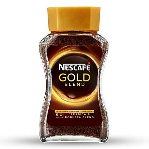 Nescafe Instant Coffee, Nescafe Gold Blend, Nescafe Gold, Coffee Basket, Expensive Coffee, Coffee Aroma, Tea Cafe, Coffee Jars, Real Coffee