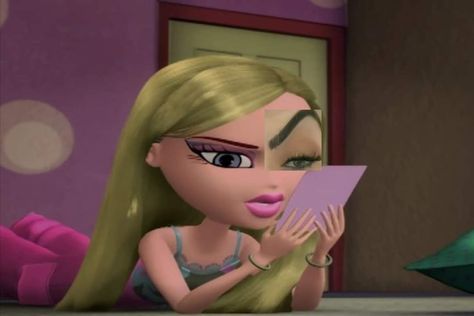 Bratz Meme, Bratz Mood, Bratz Icon, Blonde Cartoon, Bratz Movie, Funny Face Photo, My Bank Account, Brat Doll, Bratz Girls