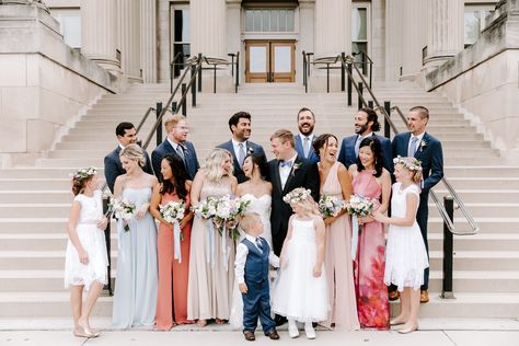 Bridesmaid Dresses With Groomsmen, Mismatched Wedding Party, Wedding Website Wording, Bridesmaid Dresses And Groomsmen, Mismatched Wedding, Mismatched Bridesmaids Dresses, Groomsmen And Bridesmaids, Wedding Party Groomsmen, Mismatched Dresses