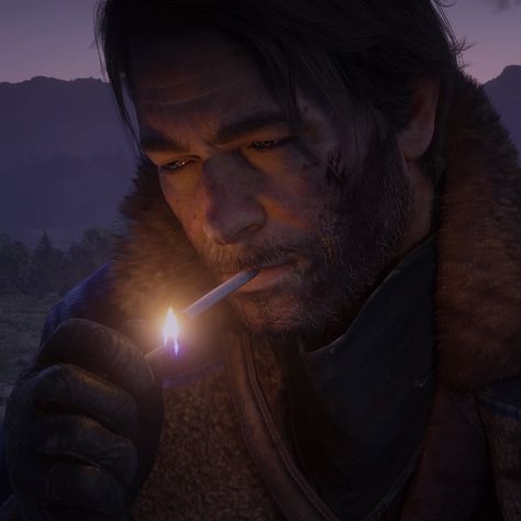 Arthur Morgan Christmas Pfp, Arthur Morgan Side Profile, Arthur Morgan Pfp, Black Lungs, Games Aesthetic, Cowboy Stuff, Red Dead Redemption Ii, Anime Haikyuu, Arthur Morgan