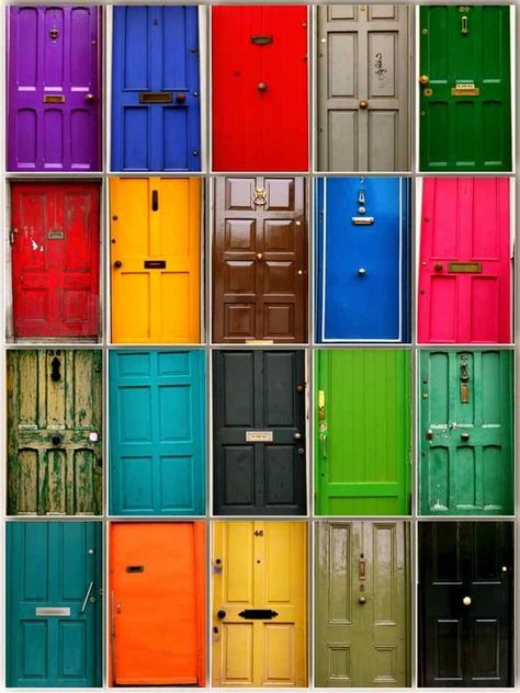 Dublin doors Photos taken by adtamo - Travellerspoint Travel Photography Colourful Doors, Front Door Paint Colors, Door Paint Colors, Brick Exterior House, Porch Flooring, Painted Front Doors, Front Door Colors, House Doors, Old Doors