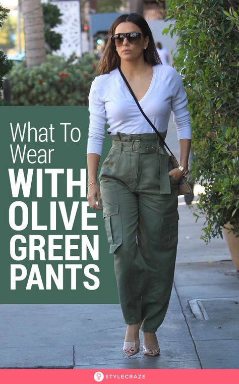 What Goes With Olive Green Pants: Aren’t we all bored of the other colors already? A lot of us are, and that’s why these olive greens are turning out to be a wardrobe staple and a silent rage. And wondering how and what to wear with olive green pants? We have an answer to that as well. Let’s take a look, shall we? #Fashion #OliveGreen #Pants #Outfit #OutfitIdeas #Tips #Tricks Olive Jeans Outfit Summer, How To Wear Olive Green Pants, What Goes With Olive Green Pants, How To Style Army Green Pants, How To Style Army Green Cargo Pants, Olive Dress Pants Outfit, Green Linen Pants Outfit Summer, Olive Green Pants Outfit Summer, What To Wear With Army Green Pants