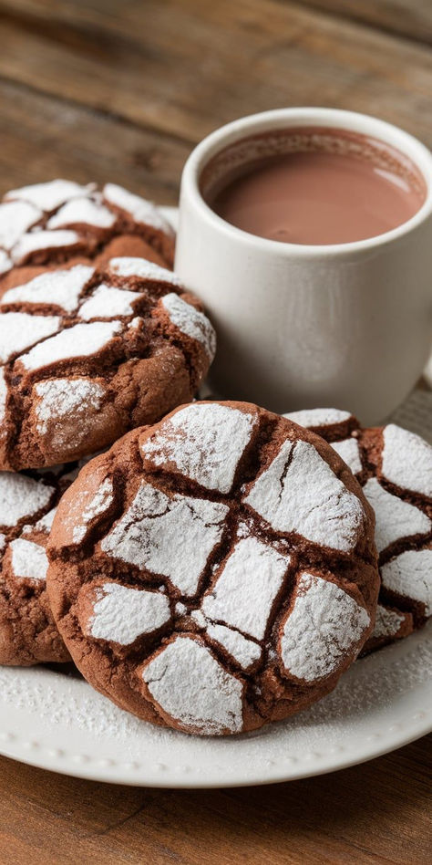 Hot Cocoa Cookies are here to make your winter sweeter! With a fudgy chocolate base and gooey marshmallow topping, these cookies are like your favorite hot chocolate in every bite. A wintertime must-try! Peppercocker Cookie, Archway Dutch Cocoa Cookie Recipe, Hot Chocolate Cookie, Hot Chocolate Cookie Recipes, Menu Photography, Marshmallow Topping, Chocolate Cookie Bars, Hot Cocoa Cookies, Dutch Cocoa