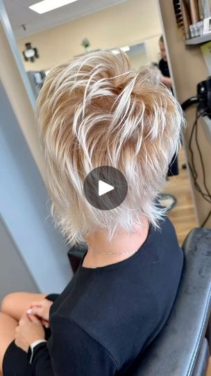 Short Choppy Layered Hair, Shorter Layered Haircuts, Haircuts Balayage, Short Trendy Haircuts, Choppy Layered Hairstyles, Babylights Balayage, Choppy Bob Hairstyles For Fine Hair, Short Blonde Haircuts, Short Choppy Haircuts