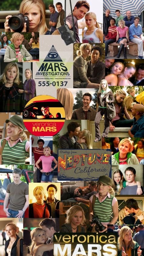 #veronicamars #tvshow #kristenbell #tvshows Mars Wallpaper, 2000s Shows, Teen Series, Executive Protection, Veronica Mars, Tenth Doctor, Kristen Bell, Screen Time, Best Shows Ever