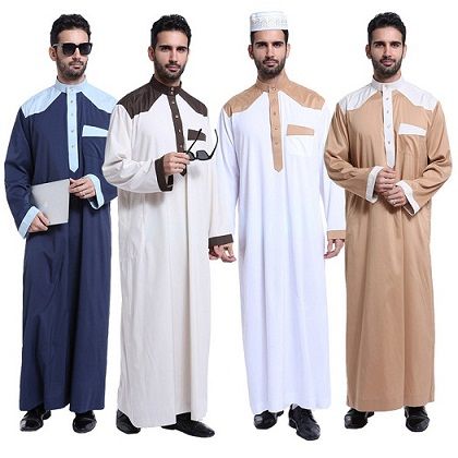 Traditional Hijab For Men Jalabiya For Men, Muslim Men Clothing, Habits Musulmans, Muslim Outfit, Turkish Clothing, Hooded Sweatshirt Dress, Muslim Men, Islamic Dress, Muslim Outfits