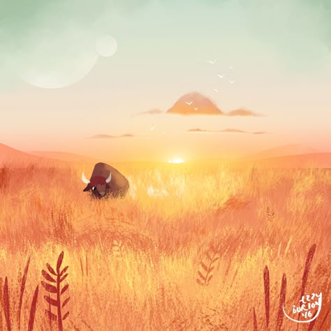 Naive Illustration, Unique Drawings, Cover Art Design, Landscape Scenery, Children Books, Art Prompts, Landscape Illustration, Illustration Style, Children Book