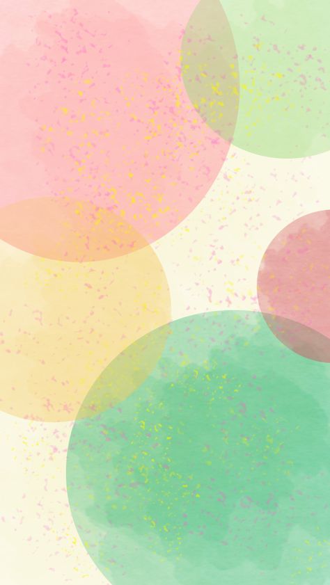 Watercolor Dots, Wallpaper Pastel, Wallpaper Iphone Quotes, Wallpaper Iphone Disney, Trendy Wallpaper, Green Watercolor, Phone Background, Wallpaper Phone, Pastel Background