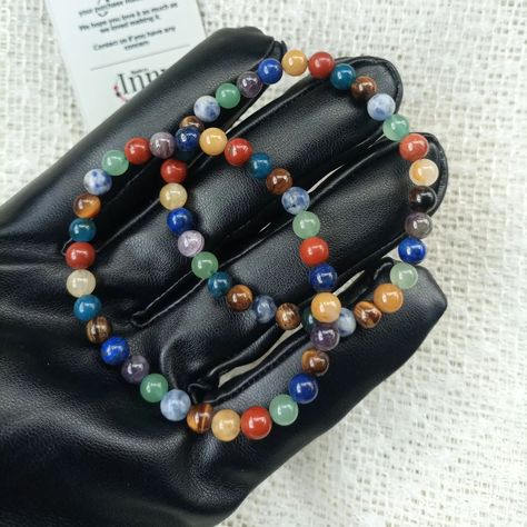 Assorted with your favourite stones in 6mm Tiger's eye • Green Aventurine • Amethyst • Lapis lazuli • Yellow Jade • Blue Apatite • Red Jasper • Blue spot Jasper 🔌 Style: Unisex Stone size: 6mm Band style: Elastic 🛍️₦10,000 each 🔌 Shop via DM. 🔌We look forward to curating thoughtful Gemstone gifts for you and your loved ones. 🔌 Click link in bio (WhatsApp) for enquiries. 🔌 Doorstep delivery is available Nationwide. Lagos State (₦2,000 - ₦4,500). Other States (₦4,000 - ₦6,000) #bead... Blue Spot Jasper, Luxury Lapis Lazuli Gemstone Beads Jewelry, Lapis Lazuli Dalmation Jasper Bracelet, Multicolor Lapis Lazuli Natural Stones Beaded Necklace, Polished Blue Lapis Lazuli Beads, Blue Apatite, Red Jasper, Green Aventurine, Gemstone Bracelets