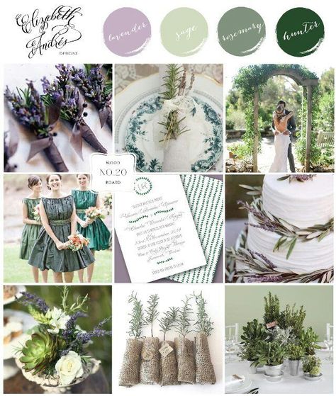 Rosemary and Lavender wedding Rosemary Wedding, Lavender Wedding Theme, Lilac Wedding Bouquet, Rosemary Lavender, Mauve Wedding, Sage Wedding, Lilac Wedding, Emerald Wedding, Succulent Wedding