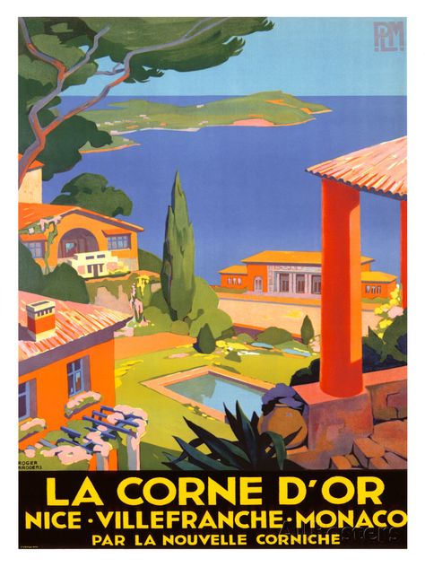 Nice France Travel, French Travel, Tourism Poster, A4 Poster, Fridge Magnet, Vintage Travel Posters, Vintage Postcard, France Travel, Vintage Poster