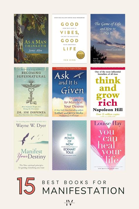 Are you interested to learn more about the art of manifesting? Invest in my favourite books on manifestation to tap into the vibrational laws of the universe and radically transform your life! 💫 Books On Law Of Attraction, Books For Manifestation, Books About Manifestation, Manifest Books, Books Manifestation, Manifesting Books, Manifestation Books, Laws Of The Universe, List Of Books