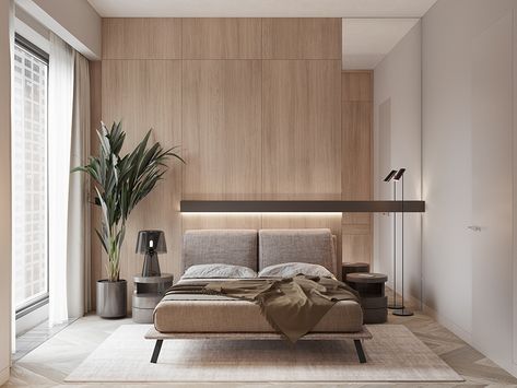 Search Images | Photos, videos, logos, illustrations and branding on Behance Architects Portfolio, Panoramic Windows, Sense And Sensibility, Bedroom Minimalist, Apartment Projects, Interior Bedroom, Elegant Interiors, 3d Visualization, Decor Minimalist