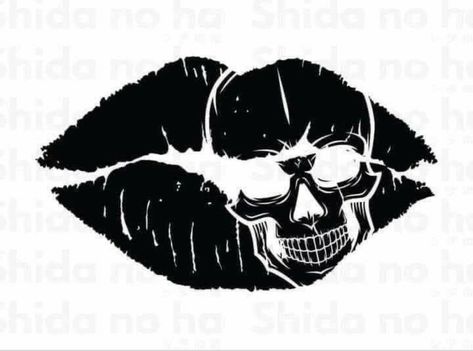 Tattoos Lips, Tattoo Perna, Petit Tattoo, Geniale Tattoos, Tattoo Stencil Outline, Dark Art Tattoo, Tattoo Design Book, Skull Artwork, Tattoo Art Drawings