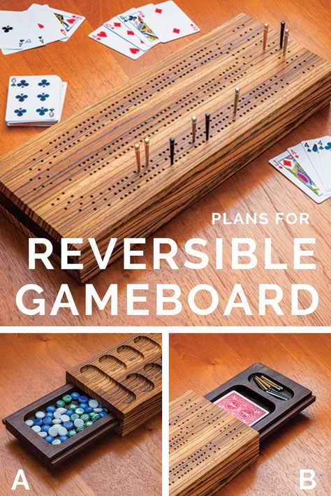 Diy Gameboard, Gameboard Ideas, Woodworking Projects Easy, Cribbage Board Template, Mancala Game, Cribbage Pegs, Custom Cribbage Board, Wood Crafting Tools, Wood Games