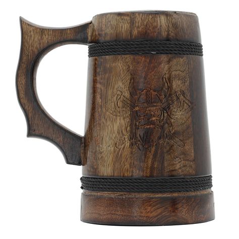 New! Handmade Beer Mug Wooden Viking Beer Wooden Tankard Hand engraved rustic Mug mug was just added to eBay. Check it out! #eBay #eBaySeller Vikings Beer, Rustic Mug, Rustic Mugs, Fixed Blade Knife, Hand Engraving, Mango Wood, Ebay Seller, Beer Mug, Rustic Charm