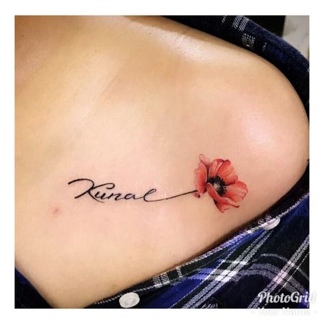 Just living is not enough… one must have sunshine, freedom and a pretty flower. . . . Artist- #abhishekpiwal Studio- @inkoholicstattoostudio . . . Find us on http://www.itattyou.com . . . #itattyou #tattooartist #tatt #tattoos #forearmtattoo #ink @tattoo.artists #inktalks #artist #tattooart #tattooed #insta #instadaily #nametattoo #kunal #colourtattoo #collarbonetattoo #bhopal #indiatattooartist Sunshine Name Tattoo, Kunal Name Tattoo, Flower Tattoo On Collar Bone, Hornet Tattoo, Girls Tattoos, Tattoo Mini, Lion Tattoo Sleeves, Mini Tattoo, Matching Couple Tattoos