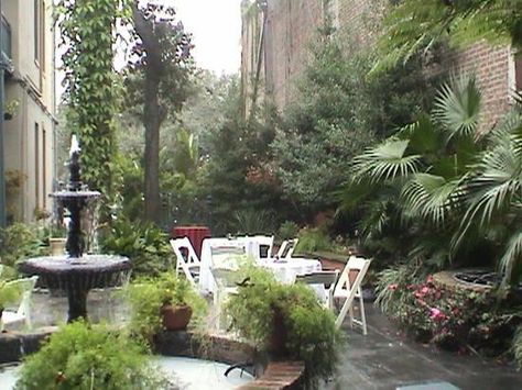 Courtyard Margaret Gardens New Orleans Courtyard, New Orleans Hotels, New Orleans Homes, Garden District, Casa Exterior, Garden Rooms, Courtyard Garden, Porch Patio, Outdoor Oasis